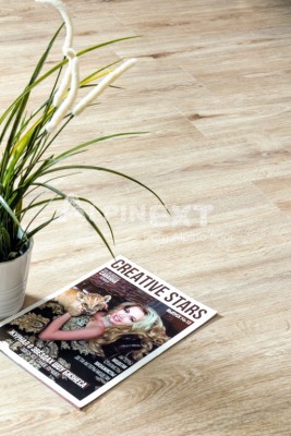 Кварцвиниловая клеевая плитка Alpine Floor ULTRA ECO Дуб Ваниль ЕСО 5-4